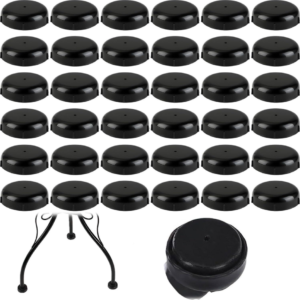 36-pack 1.5-inch Round Silicone Chair Leg Protectors
