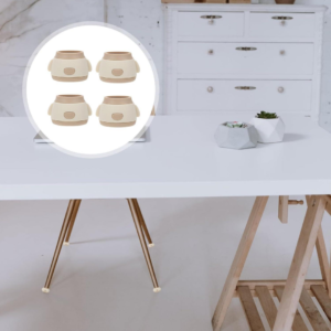 8-pack of silicone chair leg covers and table leg protectors