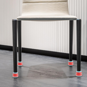 16-pack of round silicone chair leg covers and table leg caps