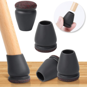 16 Extra Small Round Felt Chair Leg Pads