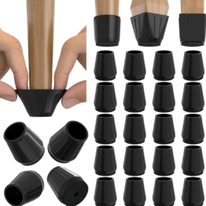 24-pack Extra Small Silicone Chair Leg Floor Protectors